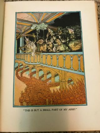 Ozma of Oz by L.  Frank Baum,  Reilly & Britton.  1907 1st Edition,  3rd Printing 8