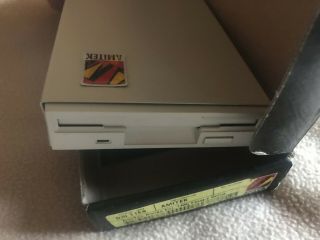 Commodore Amiga Amitek Sony External Slim Disk Drive NIB Best Drive made 8