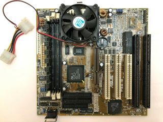 Asus P5a - B Motherboard,  Socket 7 Agp,  Pentium 120mhz,  32mb Ram