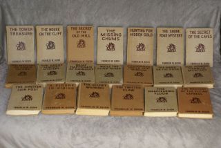 Hardy Boys: 1 - 39 Volume Set 1932 - 1962.  Mostly " Browns " W/ Orange End Papers