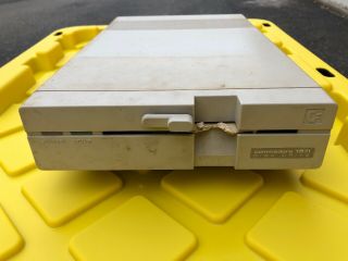 Vintage Commodore 5 1/4 " Floppy Disk Drive Model 1571 For C128 128 Computer