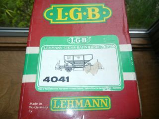 Vintage LGB 4041 MANNHEIM HOPPER CAR,  OEG 737 COAL,  G Scale 4