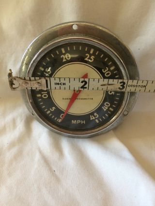 Vintage Airguide Marine Speedometer 4