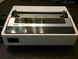 Atari 1025 Dot Matrix Printer - And With Ribbon