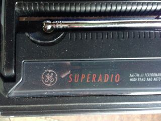 Vintage GE SUPERADIO 7 - 2887A AM FM Radio, 5