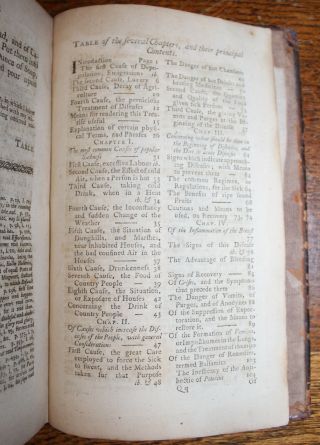 1765 Advice to the People with Regard to their Health TISSOT 1st English Edition 12