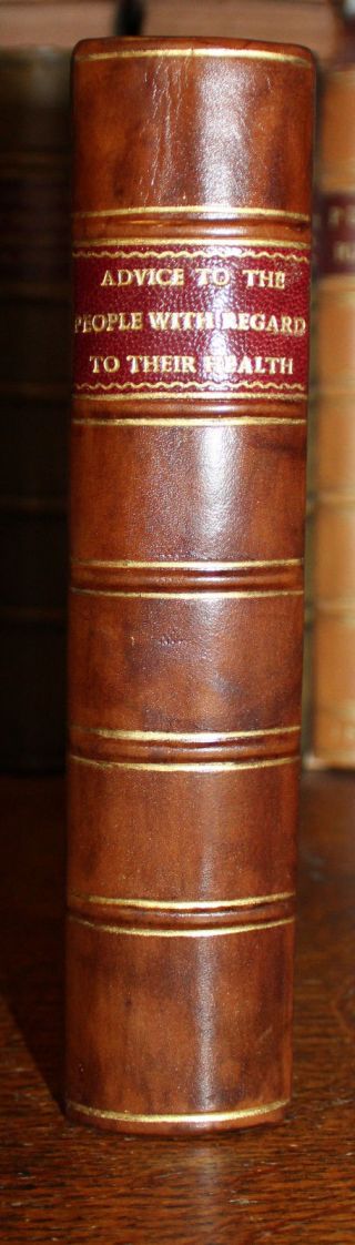 1765 Advice to the People with Regard to their Health TISSOT 1st English Edition 2