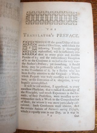 1765 Advice to the People with Regard to their Health TISSOT 1st English Edition 6