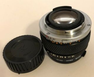 Vintage Olympus Auto - S 1:1.  4/50mm Lens For Slr Digital/film Cameras,  Both Caps