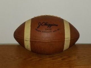 Vintage Football Jc Higgins Sears Roebuck