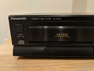 Vintage PANASONIC CD Player SL - PJ316 MASH Digital Servo System 4DAC 3