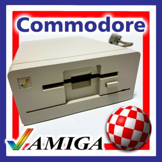 Commodore Amiga A1010 External Floppy Disk Drive In - Boxed