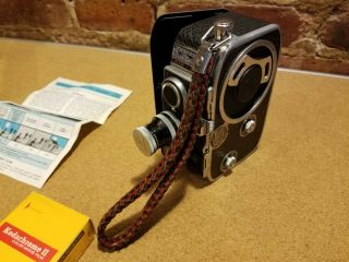 Vinatage Home Movie Bolex Paillard 8mm Handheld Movie Camera