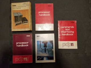 Dec Pdp - Small Computer Handbook,  Processor,  Control,  Peripherals Handbooks