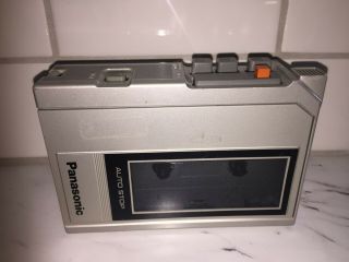 Vintage Panasonic Rq - 342 Portable Cassette Tape Voice Recorder Player
