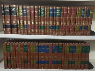 Encyclopedia Britannica Great Books Of The Western World 1952 Complete Set 1 - 54
