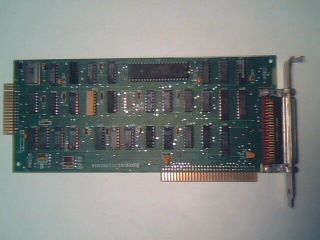 Vintage 8 - Bit Isa Floppy Controller Card Ibm 5150 5155 Pc/xt 6181682