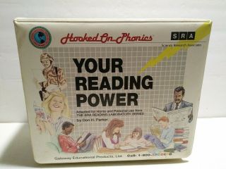 Vintage Hooked On Phonics Sra Your Power Reading Set (1992) Complete