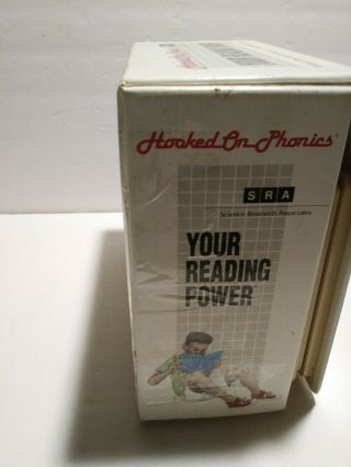 Vintage Hooked on Phonics SRA Your Power Reading Set (1992) Complete 3