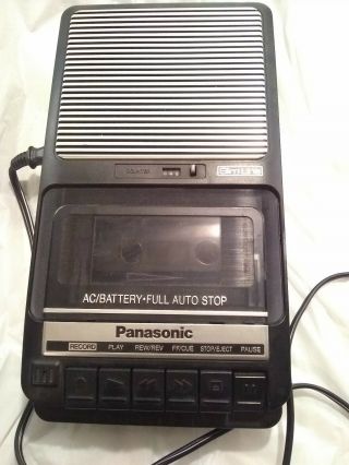 Vintage Panasonic Rq - 2102 Slimline Personal Cassette Recorder Player