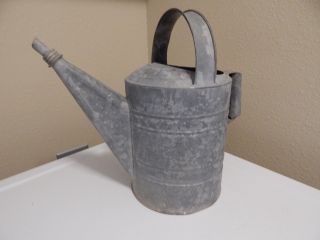 Vintage Galvanized Watering Can 8