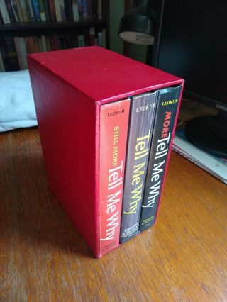 Vintage Tell Me Why Still More 3 Hardcover Book Set