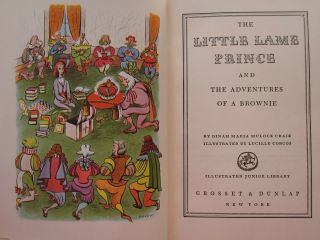 2 Old Children ' s Books Treasure Island & The Little Lame Prince 1940 ' s GC 4