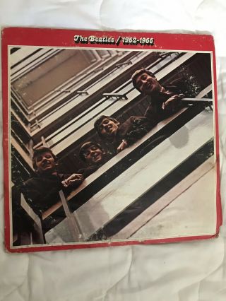Vintage - The Beatles Red Album 1962 - 1966 Double Vinyl Record
