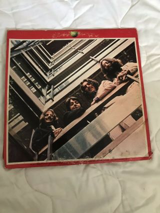 Vintage - THE BEATLES RED ALBUM 1962 - 1966 Double Vinyl Record 2