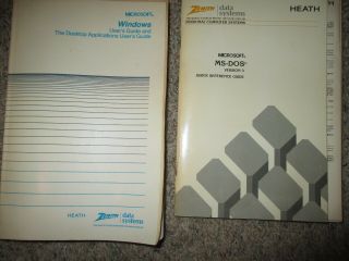 Vintage Heath / Zenith Data Systems Software & Manuals 5