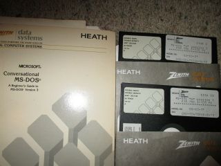 Vintage Heath / Zenith Data Systems Software & Manuals 6
