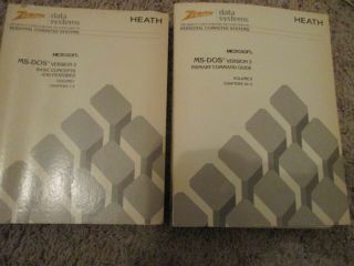 Vintage Heath / Zenith Data Systems Software & Manuals 7