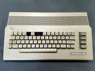 Commodore 64c Personal Computer Powers On Parts Unit Only