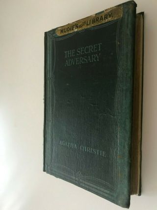 1st edition 1922 - The Secret Adversary by Agatha Christie 4