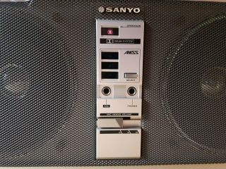 BEAUTY SANYO M - X650K BOOMBOX UNBELIEVABLE NO RES 6