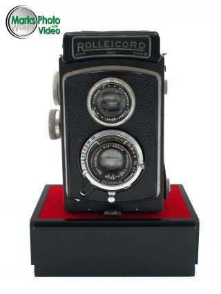 Rolleicord Ia Model 3 Tlr Film Camera,  Triotar 75mm Lens 0261