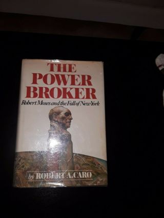 Power Broker Signed/first Edition By Robert Caro