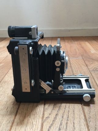 Graflex Century Graphic 2x3 Camera w/ Kodak Ektar 101mm F:4.  5 Lens 2