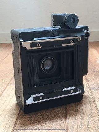 Graflex Century Graphic 2x3 Camera w/ Kodak Ektar 101mm F:4.  5 Lens 4