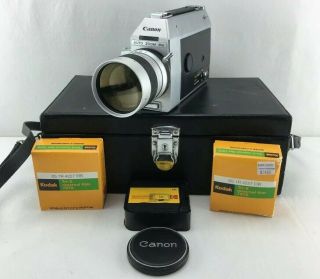Canon Auto Zoom 814 8 Camera With Hard Case For Repair Fast L03