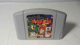 Nintendo 64 N64 Banjo Kazooie Game Authentic Vintage Fast