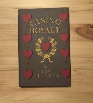 Casino Royale Ian Fleming James Bond First Edition Library 1st Ed.  Fascimile F/F 2