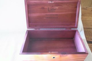 Vintage LANE Miniature Salesman Sample Jewelry Trinket Cedar Chest Box - Minnesota 4