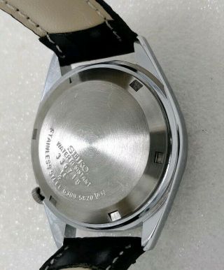 Vintage Seiko Mickey Mouse Cartoon Character Automatic Movement No.  6309 Watch 5