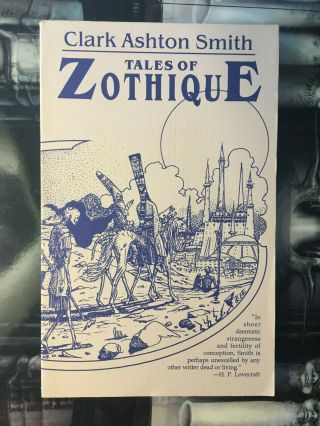 Tales Of Zothique By Clark Ashton Smith Rare/oop Necronomicon Press Lovecraft