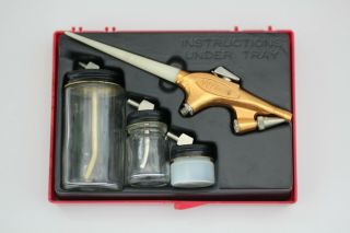 Vintage Binks Wren Airbrush Sprayer Set 2 Type B (59 - 10006) 5
