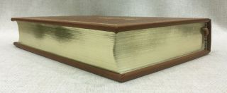 The Haj Leon Uris Franklin Library Signed First Edition Leather 6