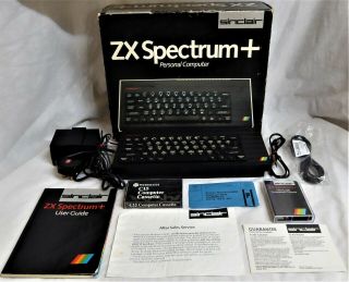 Sinclair Zx Spectrum,  Plus 48k Boxed,  Fully & Complete,  31 Games