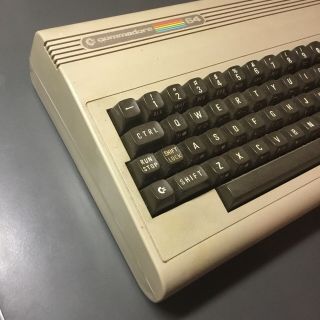 / Repair Commodore 64 C64 Computer Only No Power Supply 2