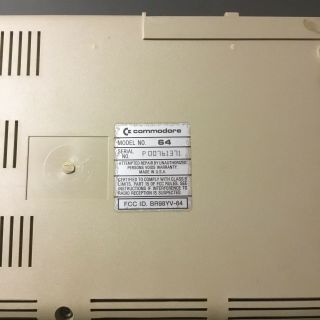 / Repair Commodore 64 C64 Computer Only No Power Supply 8